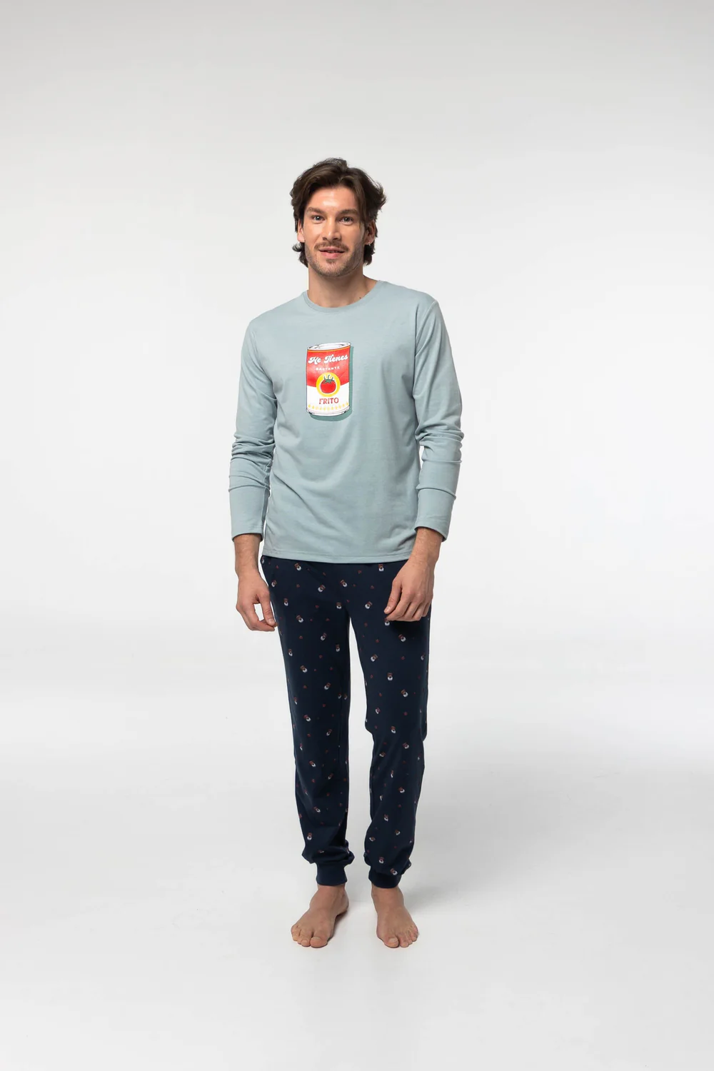 Pijama felpa hombre ml cro 1