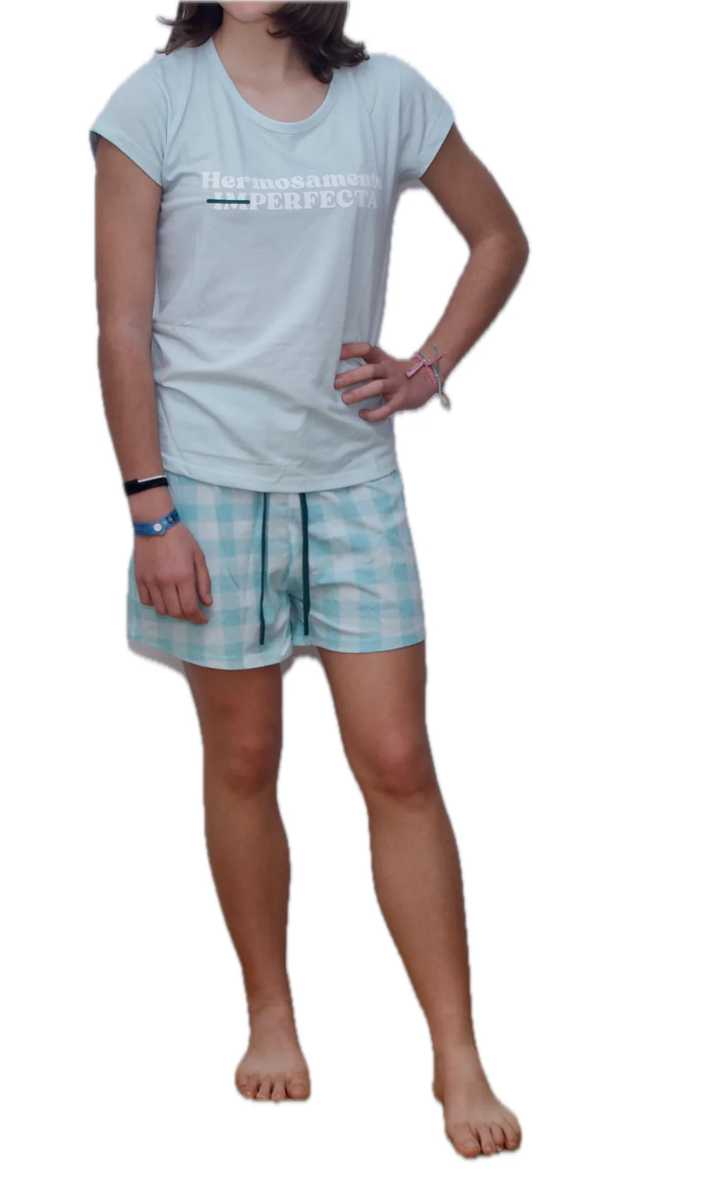 Pijama mujer manga corta verano